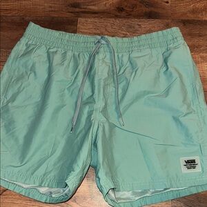 Navy Quick-Dry Swim Trunks with UV Protection